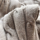 Women Sweaters Long Sleeve Twist Knitted Women's Pullovers Female Winter O Neck Ribbed Short Warm Sweaters Mujer Pull Femme