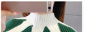 Women's Sweater Winter 2019 Fashion Jumpers Korean Hit Color Pullovers Knitting Pullovers Thick Christmas Sweaters Pull Femme