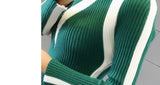 Women's Sweater Winter 2019 Fashion Jumpers Korean Hit Color Pullovers Knitting Pullovers Thick Christmas Sweaters Pull Femme