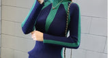 Women's Sweater Winter 2019 Fashion Jumpers Korean Hit Color Pullovers Knitting Pullovers Thick Christmas Sweaters Pull Femme