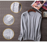 Cashmere Sweater Female Knitted Pullover Women Winter Sweaters Plus Size Cashmere Sweater Women Jumper O Neck 2019 Pull Femme