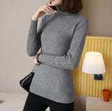 Thick Sweater Female 2019 new Autumn Winter Cashmere Knitted Women Sweater And Pullover Female Tricot Jersey Jumper Pull Femme