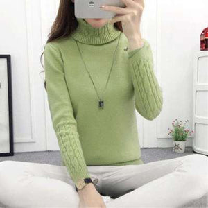 Thick Sweater Female 2019 new Autumn Winter Cashmere Knitted Women Sweater And Pullover Female Tricot Jersey Jumper Pull Femme