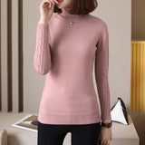Thick Sweater Female 2019 new Autumn Winter Cashmere Knitted Women Sweater And Pullover Female Tricot Jersey Jumper Pull Femme