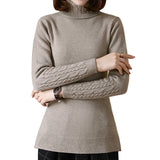 Thick Sweater Female 2019 new Autumn Winter Cashmere Knitted Women Sweater And Pullover Female Tricot Jersey Jumper Pull Femme