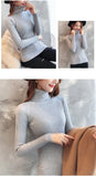 Autumn Turtleneck Sweater Female 2019 Winter Cashmere Knitted Women Sweater And Pullover Female Tricot Jersey Jumper Pull Femme