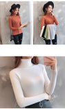 Autumn Turtleneck Sweater Female 2019 Winter Cashmere Knitted Women Sweater And Pullover Female Tricot Jersey Jumper Pull Femme