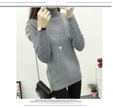 Women Turtleneck Winter Sweater Women 2020 Long Sleeve Knitted Women Sweaters And Pullovers Female Jumper Tricot Tops LY571