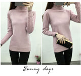 Women Turtleneck Winter Sweater Women 2020 Long Sleeve Knitted Women Sweaters And Pullovers Female Jumper Tricot Tops LY571