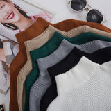 Women Pullover Sweater 2019 Winter Autumn Turtleneck Sweater Women Christmas Sweater Knitted Women Sweater Pull Femme Jumper