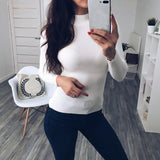 Women Pullover Sweater 2019 Winter Autumn Turtleneck Sweater Women Christmas Sweater Knitted Women Sweater Pull Femme Jumper
