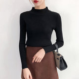 Women Pullover Sweater 2019 Winter Autumn Turtleneck Sweater Women Christmas Sweater Knitted Women Sweater Pull Femme Jumper