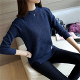 Women Cashmere Sweaters And Pullovers Autumn Winter Jumper Long Sleeve Femme Pure Pullover Female Casual Knitted Pull Sweater