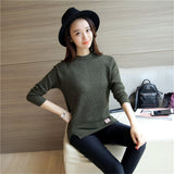 Women Cashmere Sweaters And Pullovers Autumn Winter Jumper Long Sleeve Femme Pure Pullover Female Casual Knitted Pull Sweater