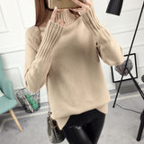 Fdfklak Women Turtleneck Winter Sweater Women 2019 Long Sleeve Knitted Women Sweaters And Pullovers Female Jumper Tricot Tops