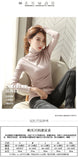 Womens Sweaters 2019 Autumn Winter Tops Turtleneck Sweater Women Black White Thin Pullover Jumper Knitted Sweater Pull Femme New