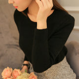 Autumn Spring Sweater Female Knitted Jersey Jumper Women Cashmere Pullover Tricot Pull Femme