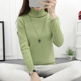 Women Turtleneck Winter Sweater Women 2020 Long Sleeve Knitted Women Sweaters And Pullovers Female Jumper Tricot Tops LY571