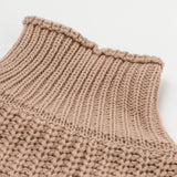 Fargeous Khaki Turtleneck Women Sweater Autumn Winter Long Sleeve Jumper 2019 Knitted Loose Fashion Pullover Femme