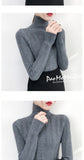 Underwear Woman Autumn and Winter 2020 New sweater Slim Bottom Shirt Long Sleeve Tight Knitted Shirt Thickening