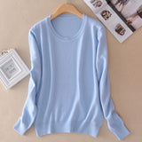 Cashmere Sweater Female Knitted Pullover Women Winter Sweaters Plus Size Cashmere Sweater Women Jumper O Neck 2019 Pull Femme