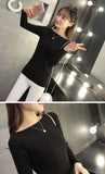 2019 Casual Long Sleeve Autumn Knitted Sweater Women Pullover Sweaters Korean Style Winter Slim White Pull Knitwear 7571 50