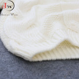 2019 Autumn Winter Short Sweater Women Knitted Turtleneck Pullovers Casual Soft Jumper Fashion Long Sleeve Pull Femme