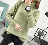 Fdfklak Women Turtleneck Winter Sweater Women 2019 Long Sleeve Knitted Women Sweaters And Pullovers Female Jumper Tricot Tops