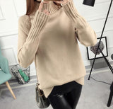 Fdfklak Women Turtleneck Winter Sweater Women 2019 Long Sleeve Knitted Women Sweaters And Pullovers Female Jumper Tricot Tops