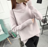 Fdfklak Women Turtleneck Winter Sweater Women 2019 Long Sleeve Knitted Women Sweaters And Pullovers Female Jumper Tricot Tops