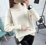 Fdfklak Women Turtleneck Winter Sweater Women 2019 Long Sleeve Knitted Women Sweaters And Pullovers Female Jumper Tricot Tops