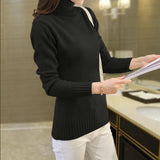 New fashion Sweater Female 2019 Autumn Winter Cashmere Knitted Women Sweater And Pullover Female Tricot Jersey Jumper Pull Femme
