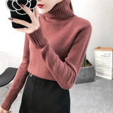 New fashion Sweater Female 2019 Autumn Winter Cashmere Knitted Women Sweater And Pullover Female Tricot Jersey Jumper Pull Femme