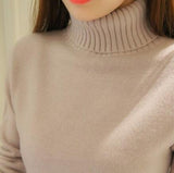New fashion Sweater Female 2019 Autumn Winter Cashmere Knitted Women Sweater And Pullover Female Tricot Jersey Jumper Pull Femme