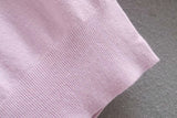 Huaxiafan Women Winter Sweater Stretchy Solid Knitted Autumn Thin Pullover O Neck Button Jumper sweaters Female Casual Tops pull