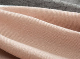 Hot selling Autumn Winter Sweater Women Contrast Color Pullover Jumper Long Sleeve O-Neck Knitted Tops Outwear Pull Femme D301
