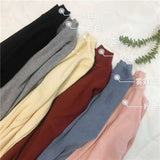 NiceMix Casual Knitted Turtleneck Women 2019 Autumn Winter Korean Black Blue Sweater Female Tricot Jumper And Pullover