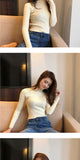NiceMix Casual Knitted Turtleneck Women 2019 Autumn Winter Korean Black Blue Sweater Female Tricot Jumper And Pullover