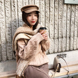Women Sweaters Long Sleeve Twist Knitted Women's Pullovers Female Winter O Neck Ribbed Short Warm Sweaters Mujer Pull Femme