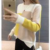 Knitted Sweater Pull Women Fashion Ladies Winter New Korean Women Sweaters Lady Long Sleeve Casual Autumn Jumper Knit Tops