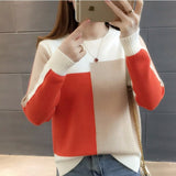 Knitted Sweater Pull Women Fashion Ladies Winter New Korean Women Sweaters Lady Long Sleeve Casual Autumn Jumper Knit Tops