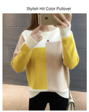 Knitted Sweater Pull Women Fashion Ladies Winter New Korean Women Sweaters Lady Long Sleeve Casual Autumn Jumper Knit Tops