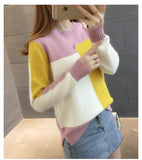 Knitted Sweater Pull Women Fashion Ladies Winter New Korean Women Sweaters Lady Long Sleeve Casual Autumn Jumper Knit Tops