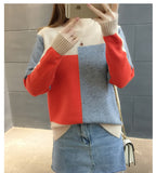 Knitted Sweater Pull Women Fashion Ladies Winter New Korean Women Sweaters Lady Long Sleeve Casual Autumn Jumper Knit Tops