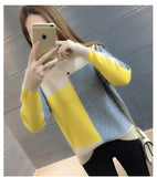 Knitted Sweater Pull Women Fashion Ladies Winter New Korean Women Sweaters Lady Long Sleeve Casual Autumn Jumper Knit Tops